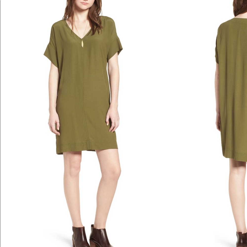 MADEWELL NOVEL SHIFT DRESS